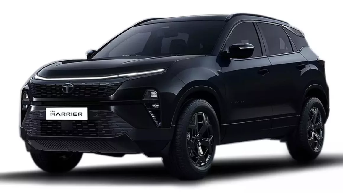 Black Tata Harrier