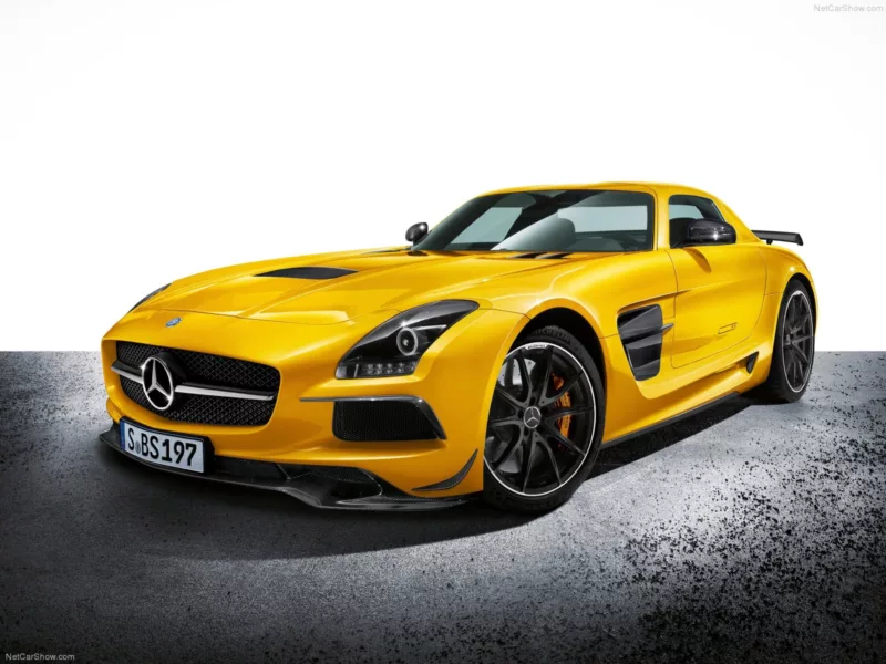 Mercedes SLS AMG Black