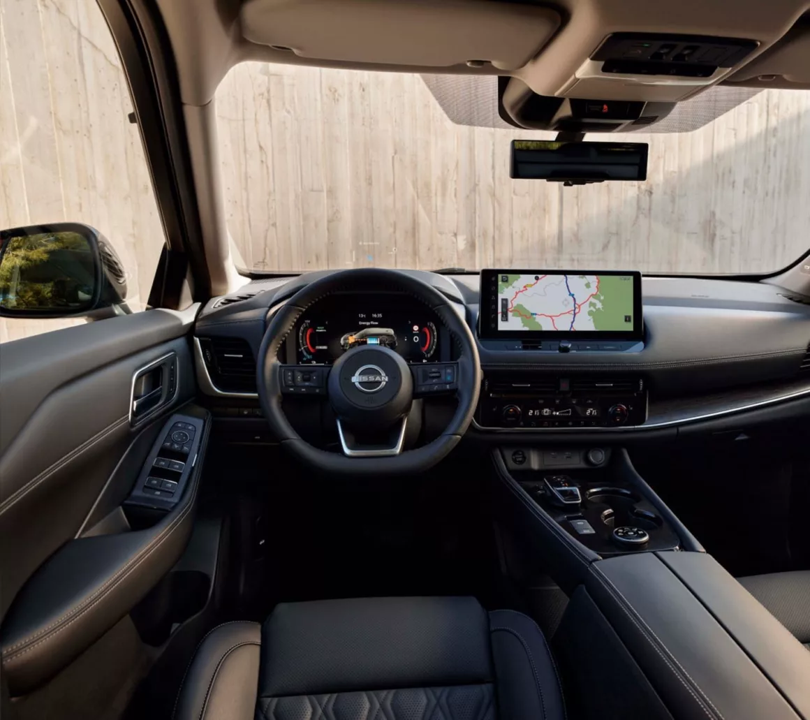 interior nissan x trail