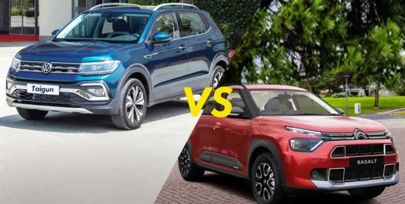 Volkswagen Taigun vs Citroen Basalt