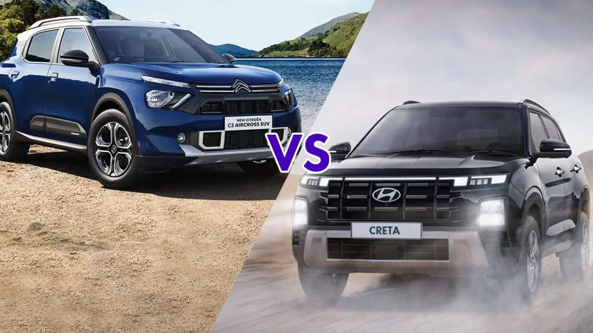 2024 Hyundai Creta vs Citroen C3 Aircross