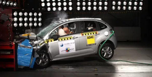 Citroen Basalt Bharat NCAP Testing