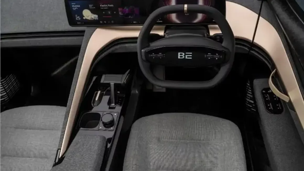 Mahindra BE.05 interior 