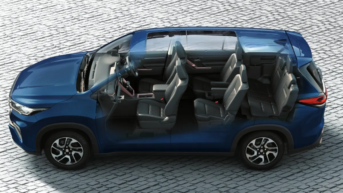 Maruti Suzuki Invicto 7 seater cutaway