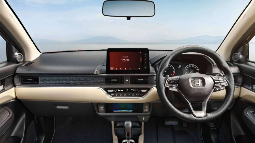 New Honda Amaze interior