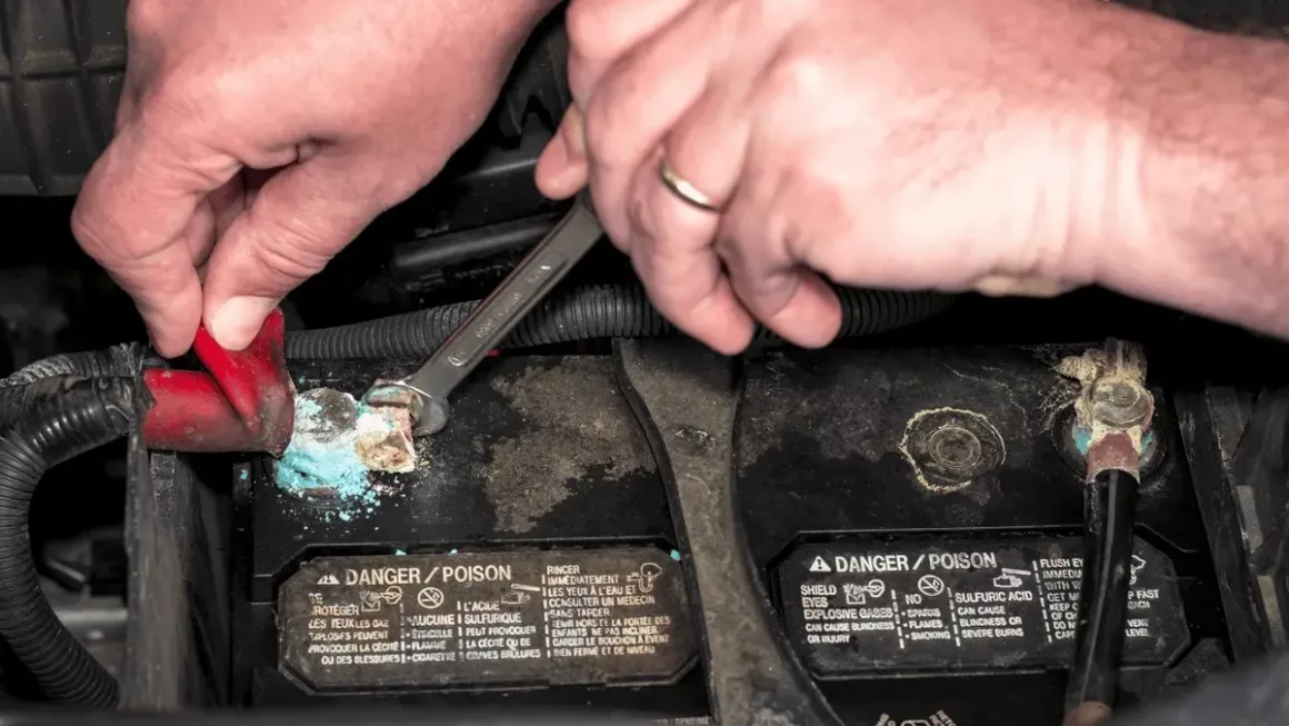 Car Battery Cleaning